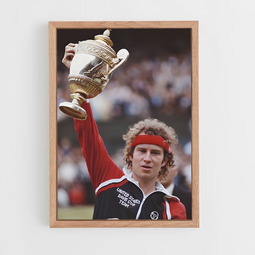 Poster La Victoire de McEnroe – affiche Tennis (vue 4)